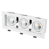 Светильник точечный Arlight CL-KARDAN-S260x102-3x9W White 024139