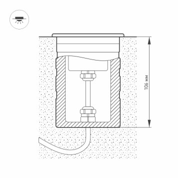 Светильник точечный Arlight KT-AQUA-COLOR-R85-9W RGB 024939-3