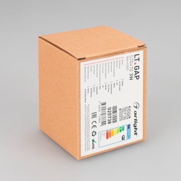 Светильник точечный Arlight LT-GAP-S70x70-3W Warm3000 025738-7