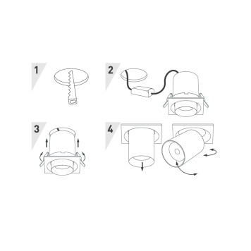 Светильник точечный Arlight LGD-PULL-S100x100-10W White6000 026195-8