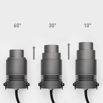 Уличный настенный светильник Arlight ALT-RAY-ZOOM-R61-12W Warm3000 026447-3