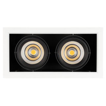 Светильник точечный Arlight CL-KARDAN-S375x190-2x25W Warm3000 028863-8