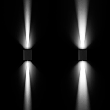 Уличный настенный светильник Arlight LGD-WALL-VARIO-S104x129-2x6W Day4000 029794-9