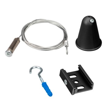 Кронштейн-подвес для шинопровода Arlight LGD-4TR-HANG-2-L3000-BK 031267