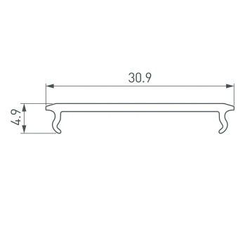 Экран Arlight SL-COMFORT-3551-2000 BLACK 031761-1