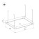 Люстра Arlight ALT-LINEAIR-QUADRAT-FLAT-UPDOWN-DIM-785-110W Day4000 032990