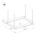 Люстра Arlight ALT-LINEAIR-QUADRAT-FLAT-UPDOWN-DIM-1375-170W Day4000 032992