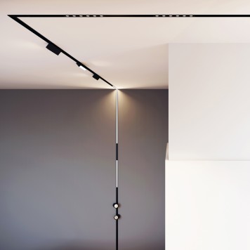 Шинопровод Arlight MAG-TRACK-2538-F-3000 (BK) 3m 033245-1