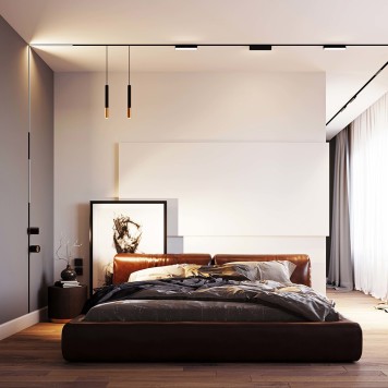 Трековый светильник Arlight MAG-FLAT-25-L600-18W Warm3000 033675-1