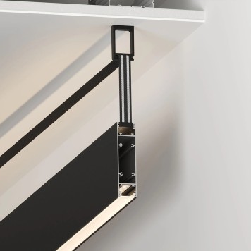 Профиль для светодиодной ленты Arlight SL-LINE-25100-DUAL-2500 BLACK 033735-8