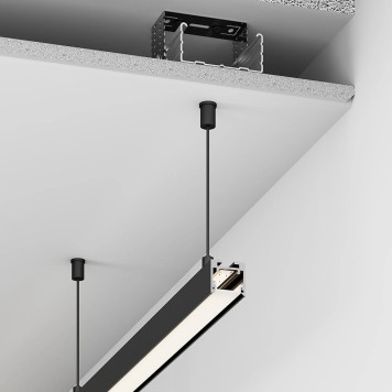 Профиль для светодиодной ленты Arlight SL-LINE-2522-2500 BLACK 033737-11