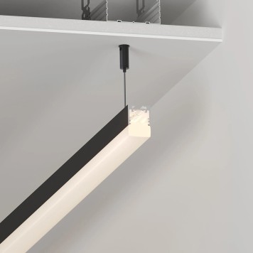 Профиль для светодиодной ленты Arlight SL-LINE-2522-2500 BLACK 033737-9