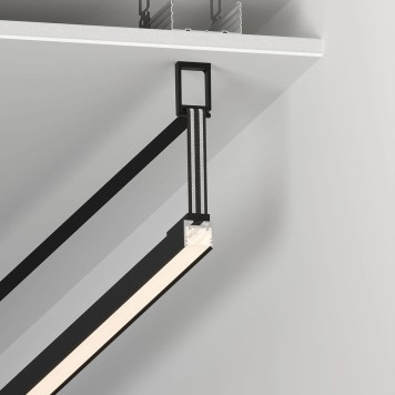 Профиль для светодиодной ленты Arlight SL-LINE-2522-2500 BLACK 033737-10