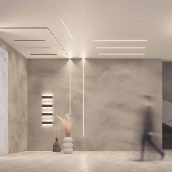 Профиль для светодиодной ленты Arlight SL-LINE-3523-F-2500 BLACK 033738-1