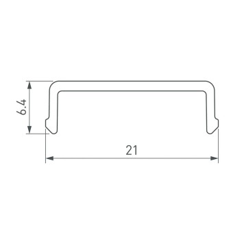 Экран Arlight SL-LINE-W20-2500 OPAL 033742-1