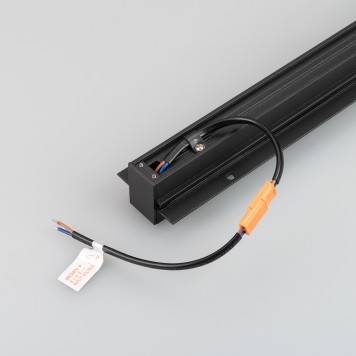 Шинопровод Arlight MAG-TRACK-2538-FDW-1000 (BK) 1m 036121-3