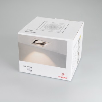 Светильник точечный Arlight CL-KARDAN-S152x152-25W Warm3000 037030-3