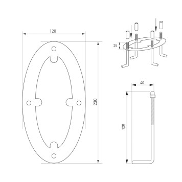 Уличный фонарь Arlight LGD-MUSE-BOLL-H2000-18W Warm3000 037522-2