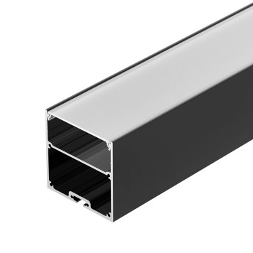 Профиль для светодиодной ленты Arlight SL-LINE-5050-LW-2000 ANOD BLACK 038451-3