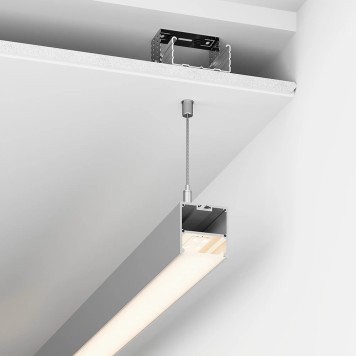 Профиль для светодиодной ленты Arlight SL-LINE-5050-LW-2000 ANOD BLACK 038451-4