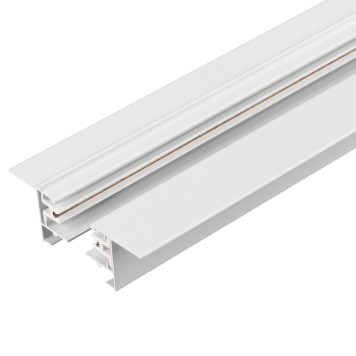 Шинопровод Arlight LGD-2TR-TRACK-F-1000-WH-M 1m 038670