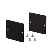 Заглушка Arlight SL-LINE-3638-LW BLACK 038716