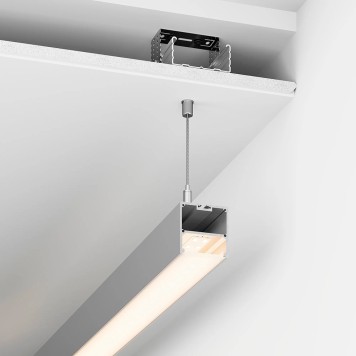 Профиль для светодиодной ленты Arlight SL-LINE-5050-LW-2000 ANOD GOLD 039982-2