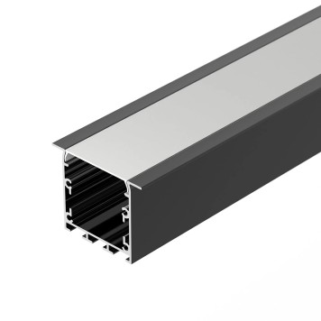 Профиль для светодиодной ленты Arlight LINIA49-F-S-3000 BLACK-1