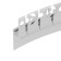 Профиль для светодиодной ленты Arlight PLINTUS-FANTOM-BENT-H20-SIDE-2000 WHITE 043674