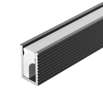 Профиль для светодиодной ленты Arlight SL-MINI-6-H9-2000 ANOD BLACK 044082-3