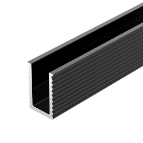 Профиль для светодиодной ленты Arlight SL-MINI-6-H9-2000 ANOD BLACK 044082 Профиль для светодиодной ленты Arlight SL-MINI-6-H9-2000 ANOD BLACK 044082
