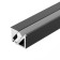 Профиль для светодиодной ленты Arlight SL-BEVEL-H10-F14-2000 ANOD BLACK 044084