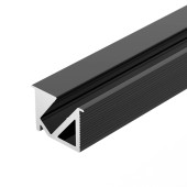 Профиль для светодиодной ленты Arlight SL-BEVEL-H10-F14-2000 ANOD BLACK 044084