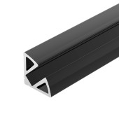 Профиль для светодиодной ленты Arlight SL-KANT-H11-2000 ANOD BLACK 044086
