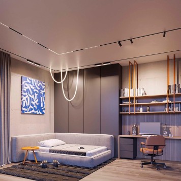 Трековый светильник Arlight MAG-ORIENT-TUBE-ELASTIC-R25-L2500-35W Day4000 044330-1