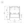 Профиль для светодиодной ленты Arlight SL-LINIA52-3L-F-2000 ANOD 044682