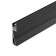 Профиль для светодиодной ленты Arlight PLINTUS-H58-F-2000 BLACK 045286