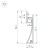 Профиль для светодиодной ленты Arlight PLINTUS-H58-F-2000 BLACK 045286