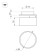 Светильник точечный Arlight LGD-POT-BUILT-R85-12W Warm3000 045780