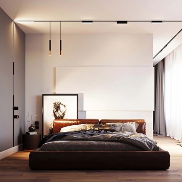 Трековый светильник Arlight MAG-FLAT-25-L200-6W Warm3000 046332-2