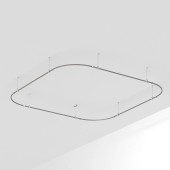 Трек-система Arlight ART-APRIORI-QUADRAT-SOFT-ROD-400-3500x3500 3,5х3,5m 050201