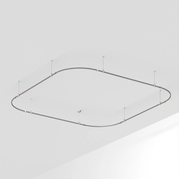 Трек-система Arlight ART-APRIORI-QUADRAT-SOFT-ROD-400-3500x3500 3,5х3,5m 050201