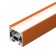 Профиль для светодиодной ленты Arlight SL-LINE-2522-2500 ORANGE 052809
