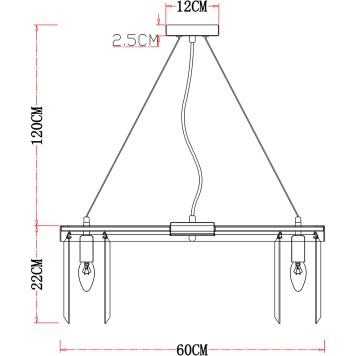 Люстра Arte Secunda A1003LM-8CC-4
