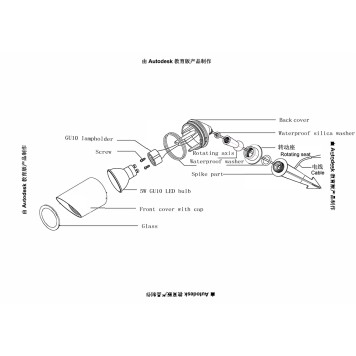 Уличный фонарь Arte Elsie A1022IN-1BK-5