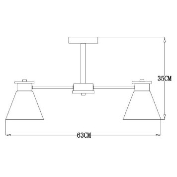 Светильник потолочный Arte Tyler A1031PL-5WH-3