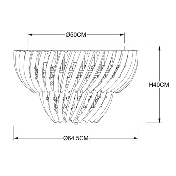 Светильник потолочный Arte Ella A1054PL-9CC-5