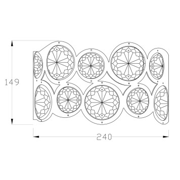 Бра Arte Sarah A1062AP-2CC-3