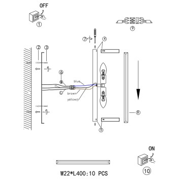 Бра Arte Fortuna A1069AP-2CC-2