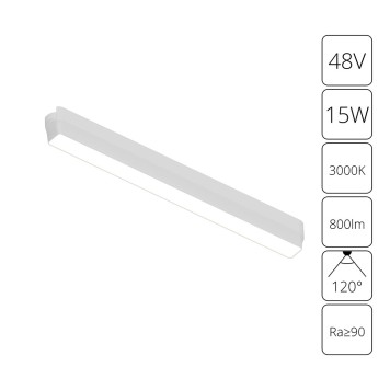 Трековый светильник Arte Rapid A1168PL-1WH-1